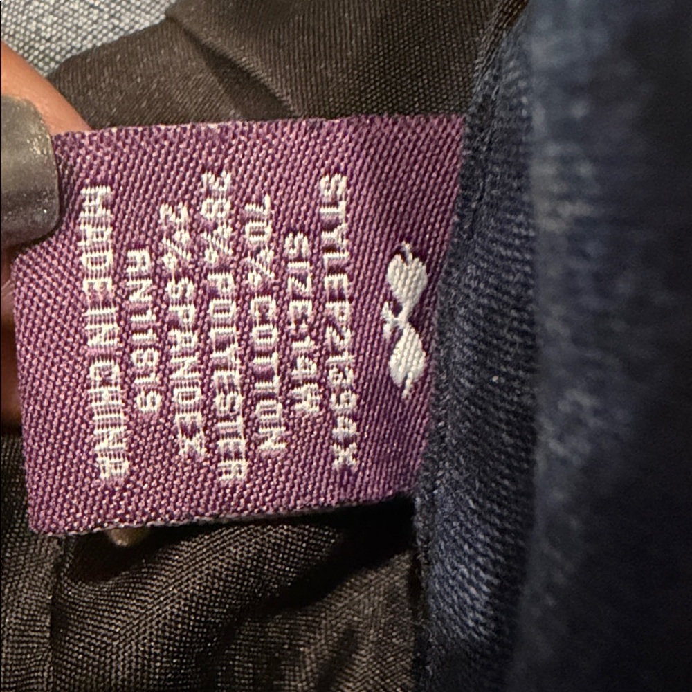 Silver Crush Dark Blue Denim Jeans - Picture 3 of 5